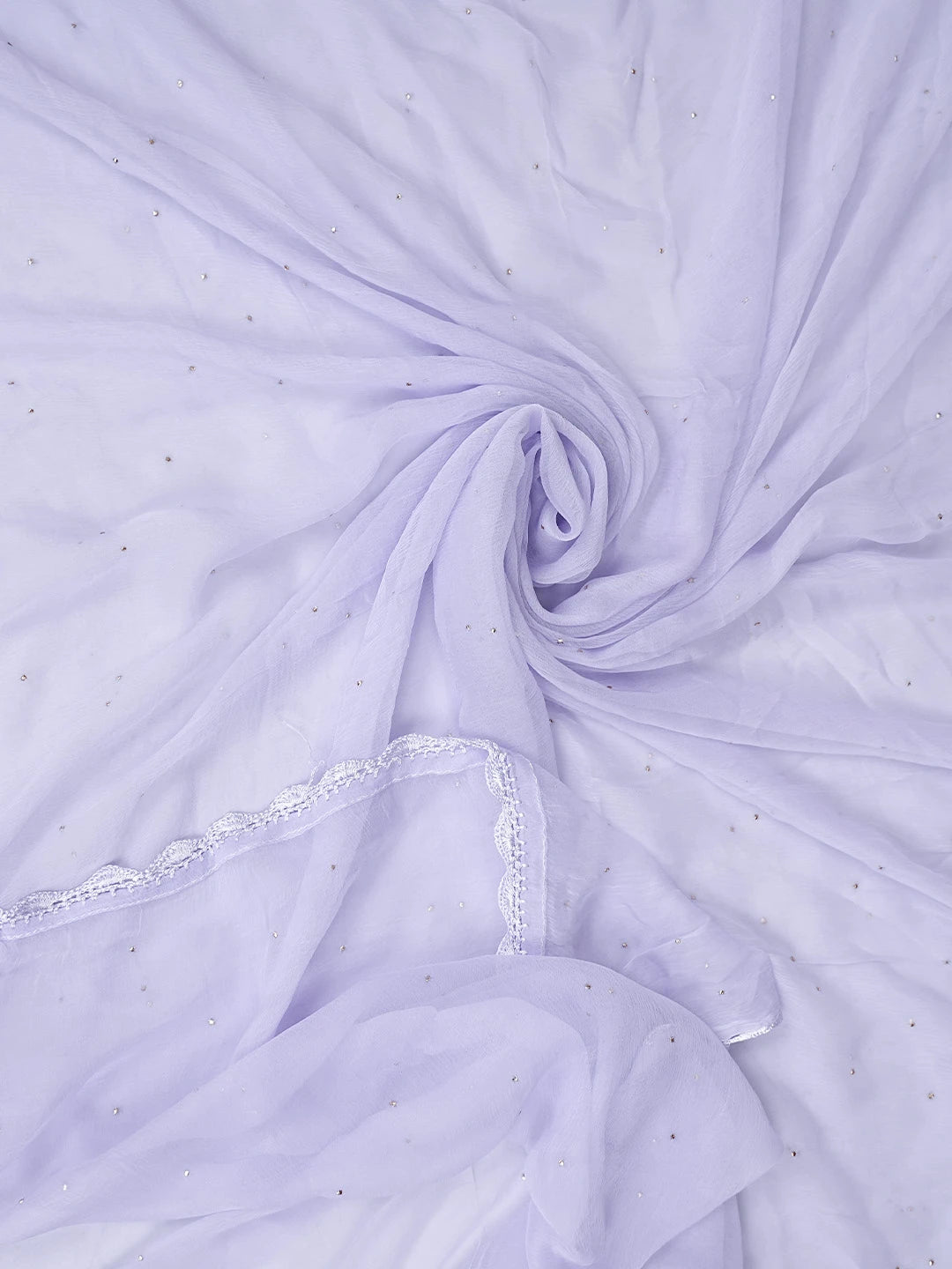 Ada Hand Embroidered Mauve Cotton Lucknowi Chikankari Unstitched Suit Piece With Muqaish Work 01A767595