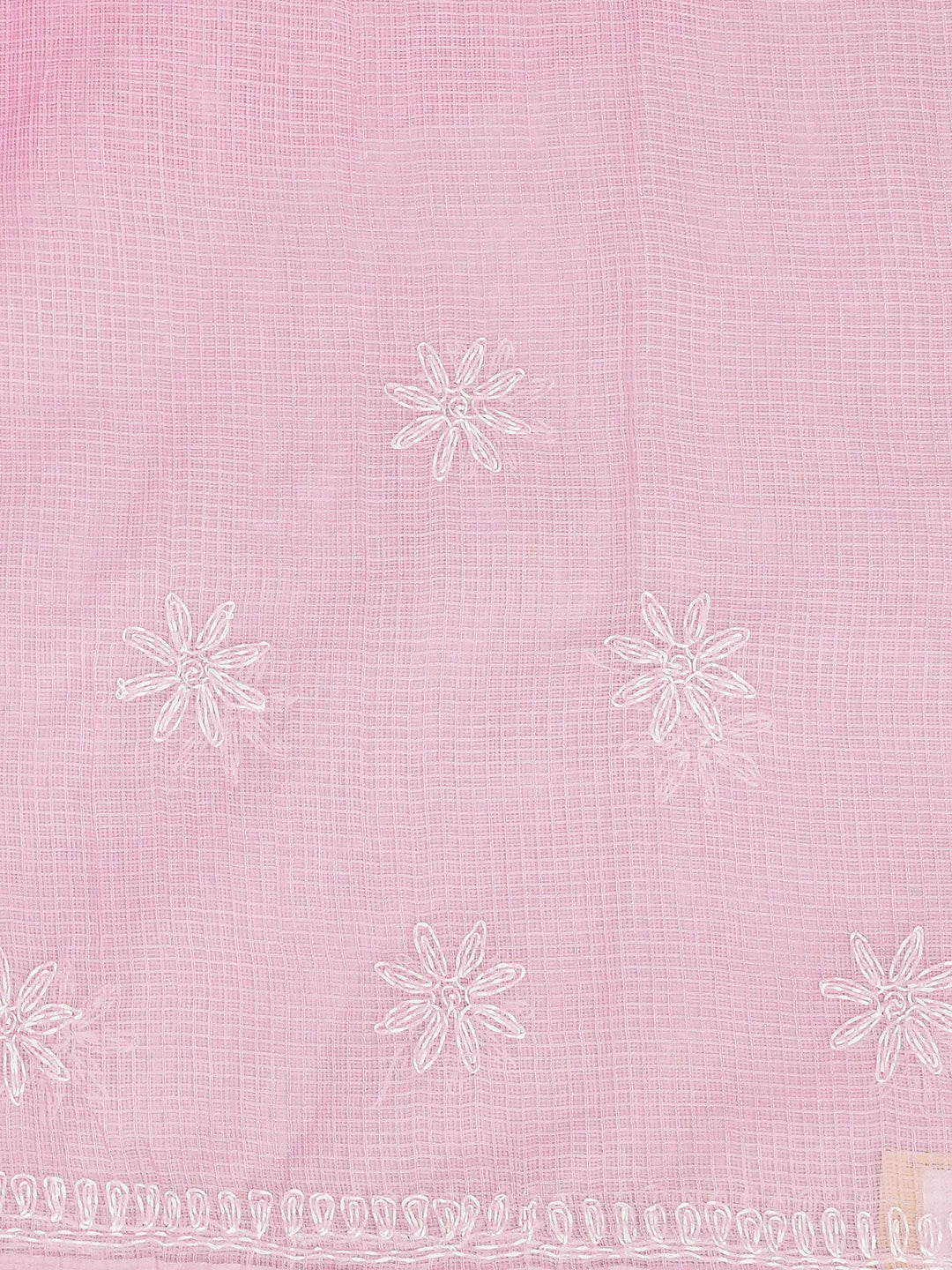 Ada Pink Kota Kurta | Hand Embroidered Charm – Ada Chikan