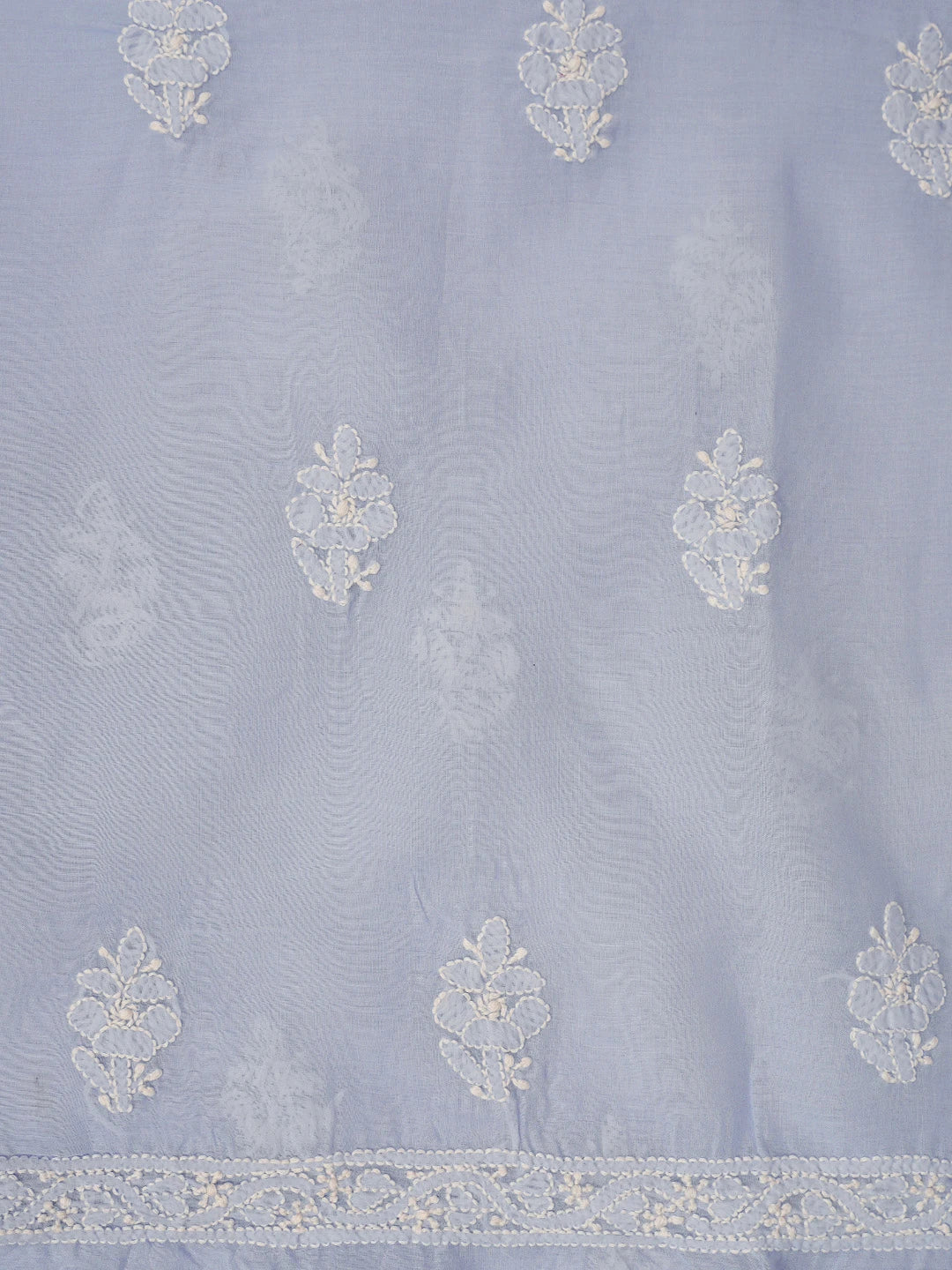 Ada Hand Embroidered Mauve Cotton Lucknowi Chikankari Unstitched Suit Piece 01A844693
