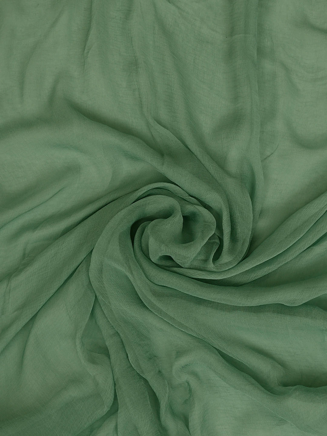 Ada Hand Embroidered Teal Green Cotton Lucknowi Chikankari Unstitched Suit Piece 01A844681