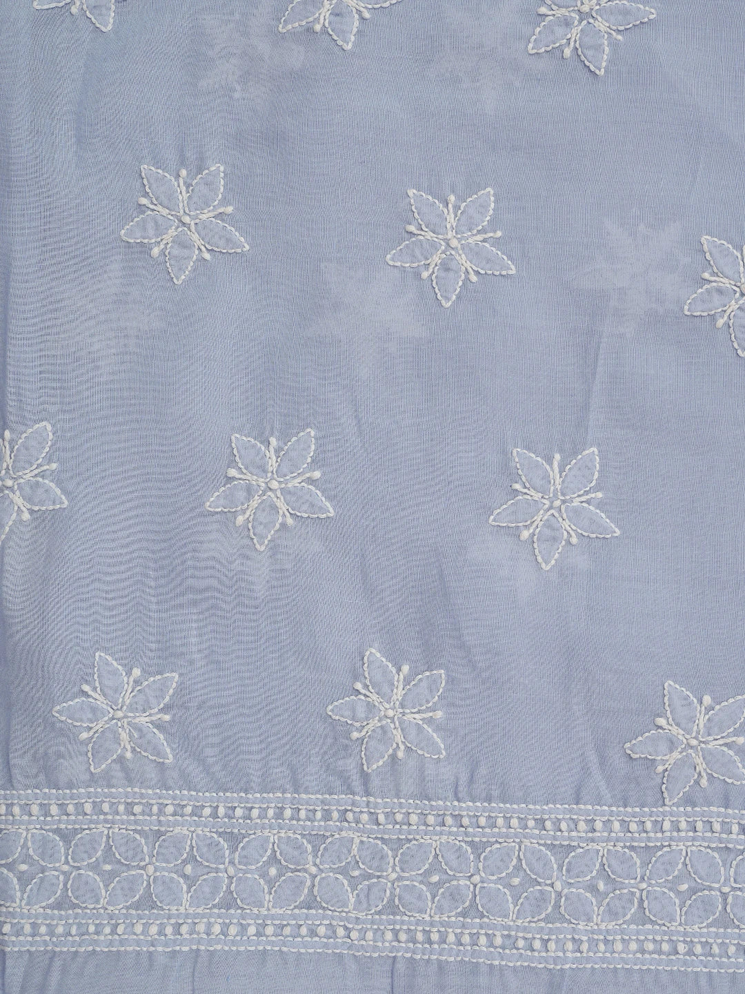 Ada Hand Embroidered Mauve Cotton Lucknowi Chikankari Unstitched Suit Piece 01A844688
