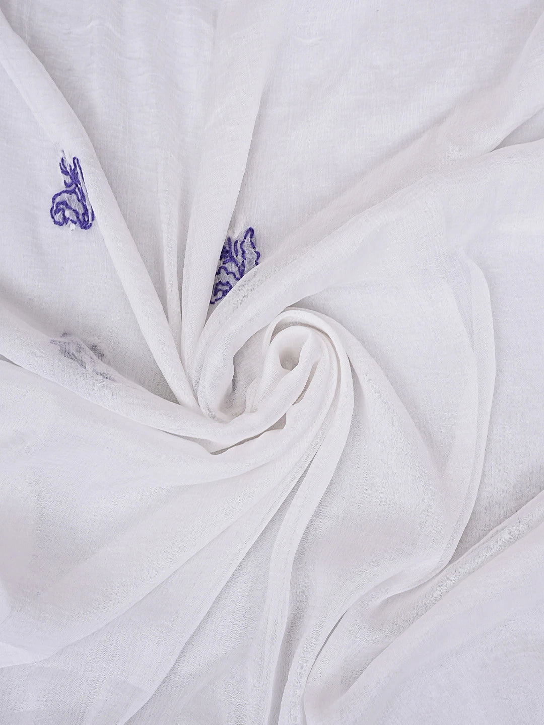 Ada Hand Embroidered Mauve Cotton Lucknowi Chikankari Unstitched Suit Piece 01A853062