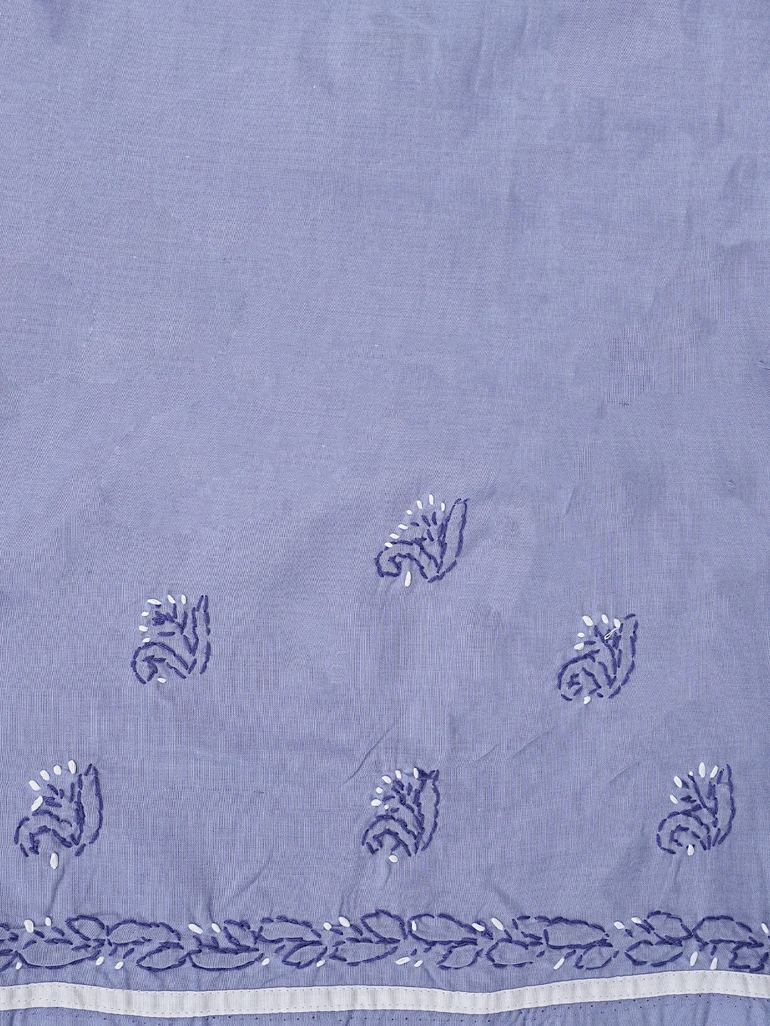 Ada Hand Embroidered Mauve Cotton Lucknowi Chikankari Unstitched Suit Piece 01A853062
