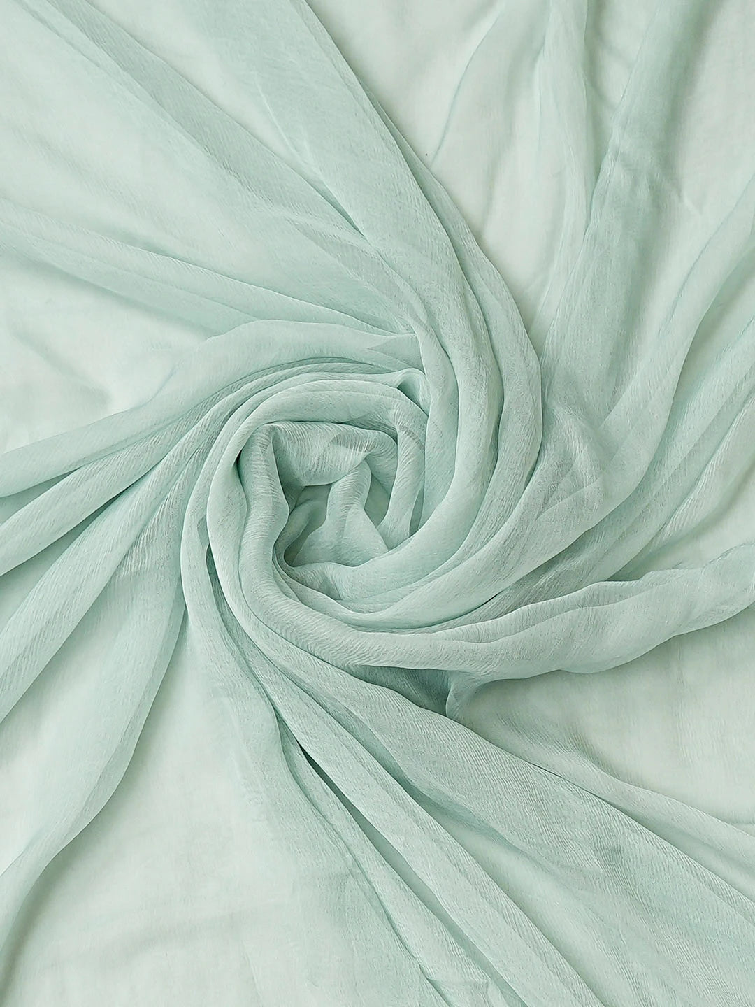Ada Hand Embroidered Teal Green Muslin Lucknowi Chikankari Unstitched Suit Piece 01A855643