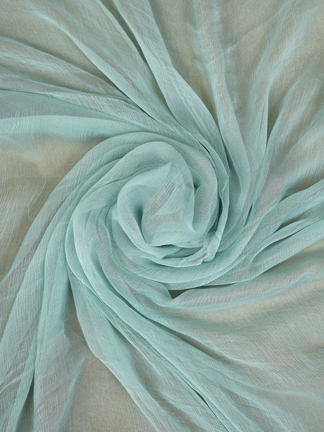 Ada Hand Embroidered Teal Green Muslin Lucknowi Chikankari Unstitched Suit Piece 01A855641