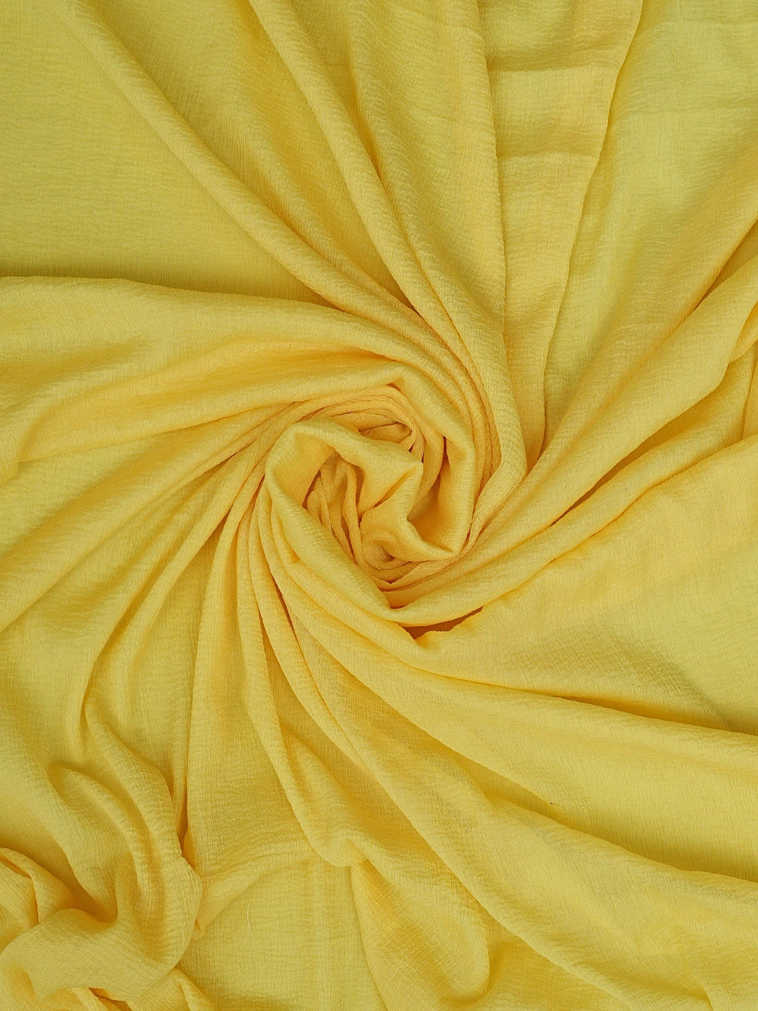 Ada Hand Embroidered Yellow Cotton Lucknowi Chikankari Unstitched Suit Piece 01A863031
