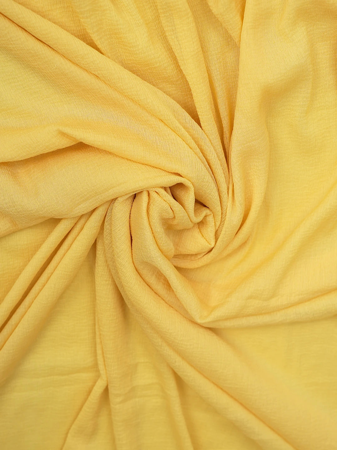 Ada Hand Embroidered Yellow Cotton Lucknowi Chikankari Unstitched Kurta Dupatta Set With Zari Work A297870