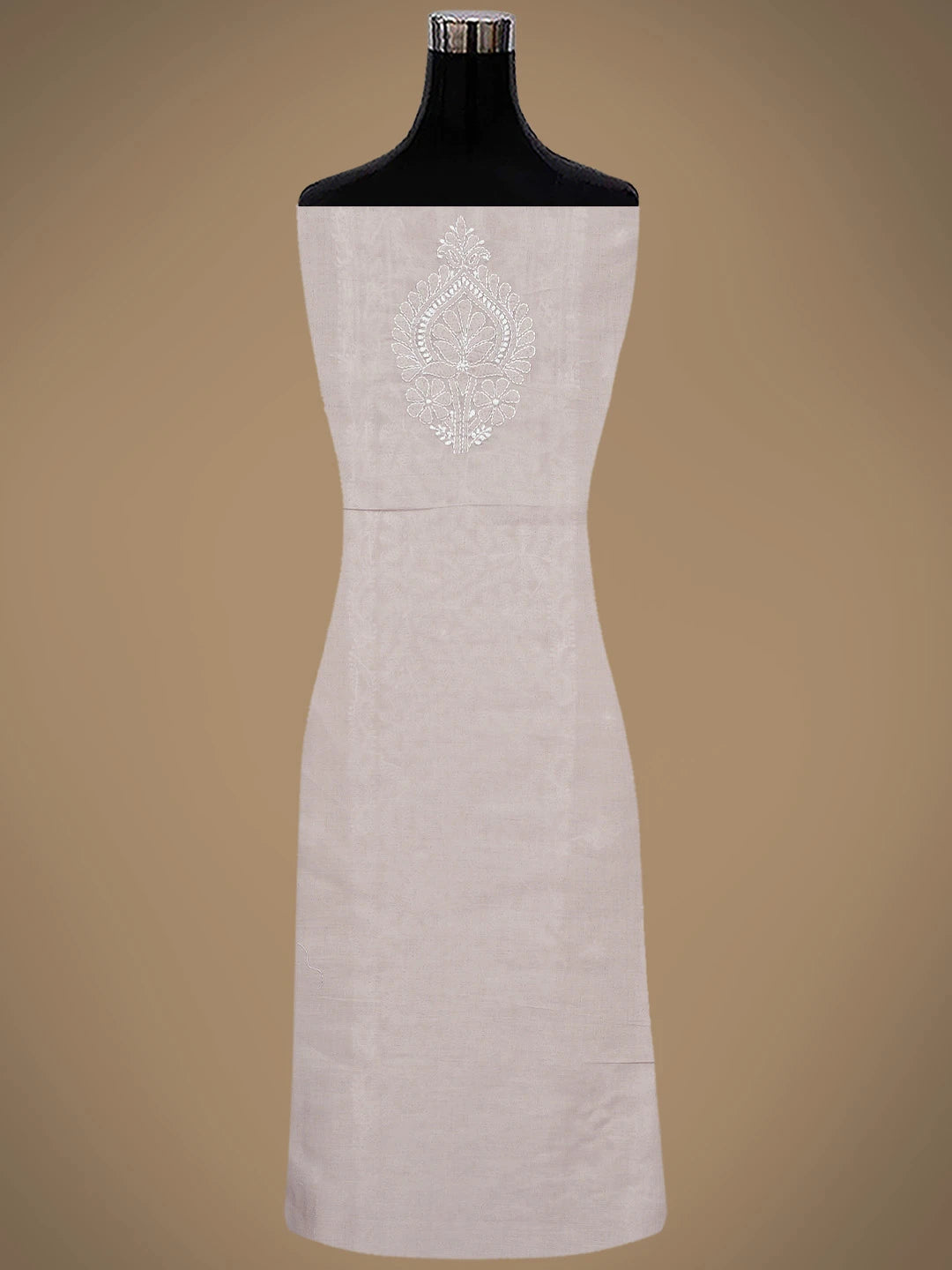 Ada Hand Embroidered Careys Pink Cotton Lucknowi Chikankari Unstitched Suit Piece 01A869279