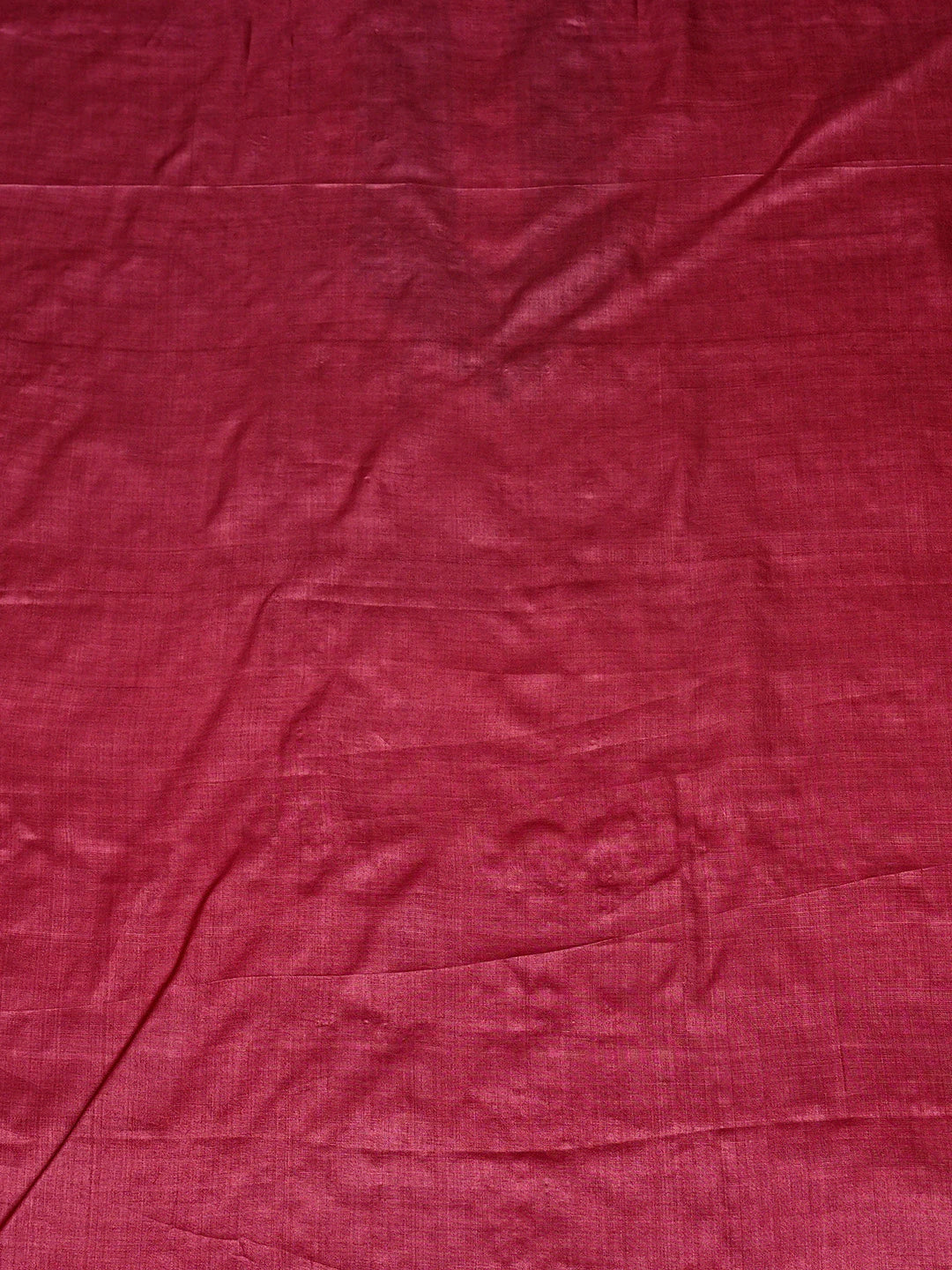 Ada Hand Embroidered Maroon Silk Lucknowi Chikankari Unstitched Men's Kurta Piece 01A584542