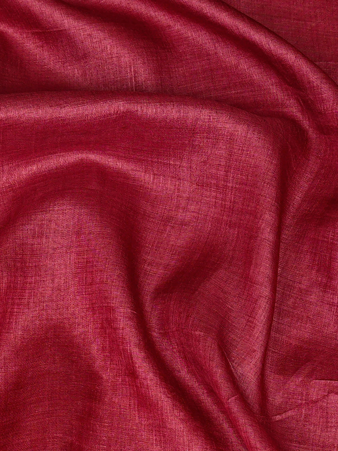 Ada Hand Embroidered Maroon Silk Lucknowi Chikankari Unstitched Men's Kurta Piece 01A584542