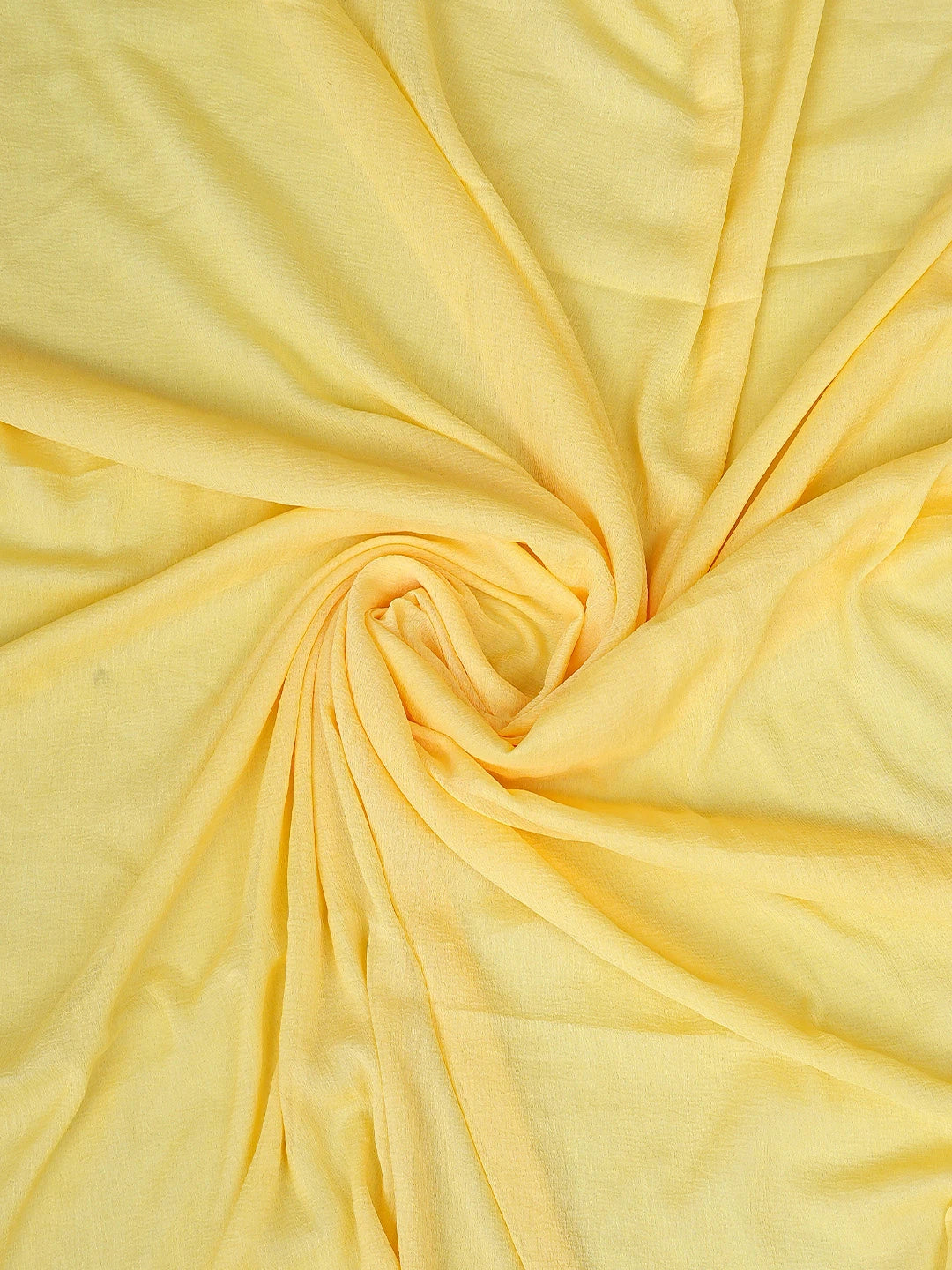 Ada Hand Embroidered Yellow Cotton Lucknowi Chikankari Unstitched Suit Piece 01A853630