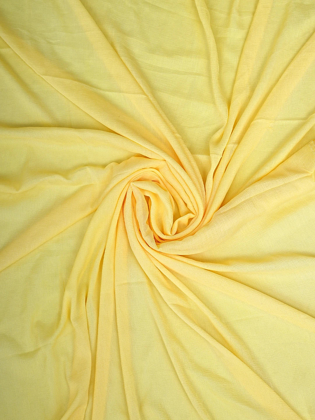 Ada Hand Embroidered Yellow Cotton Lucknowi Chikankari Unstitched Suit Piece with Dupatta 01A853627