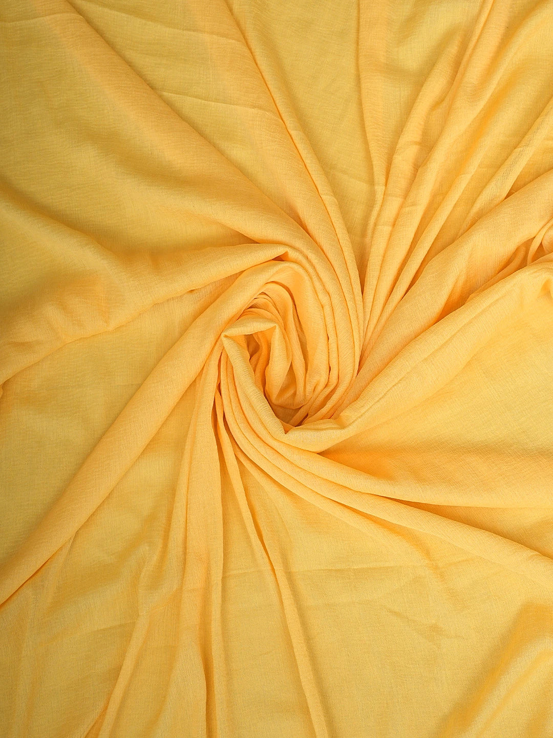 Ada Hand Embroidered Yellow Cotton Lucknowi Chikankari Unstitched Suit Piece 01A920523