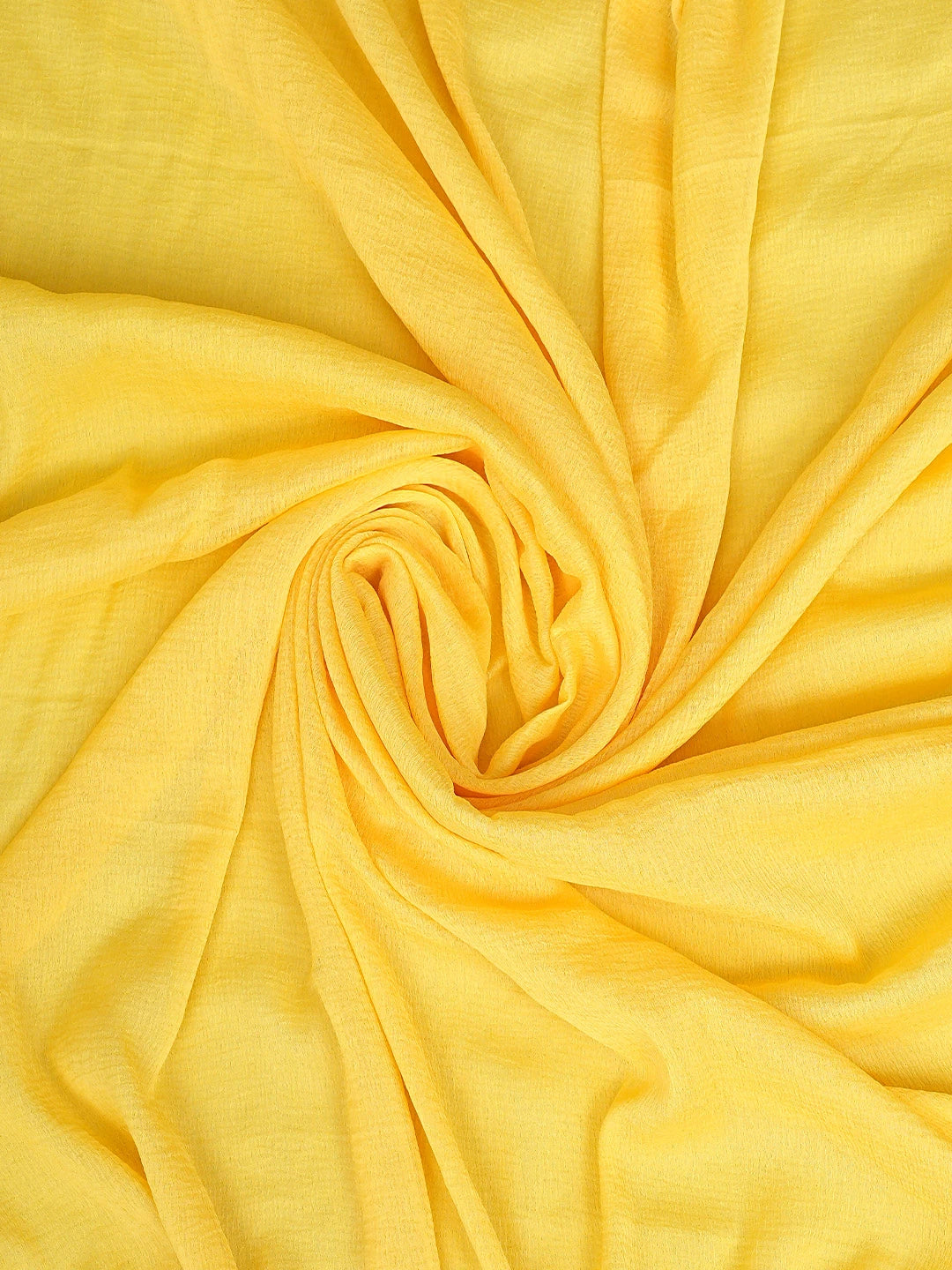 Ada Hand Embroidered Yellow Cotton Lucknowi Chikankari Unstitched Suit Piece With Chiffon Dupatta 01A919438
