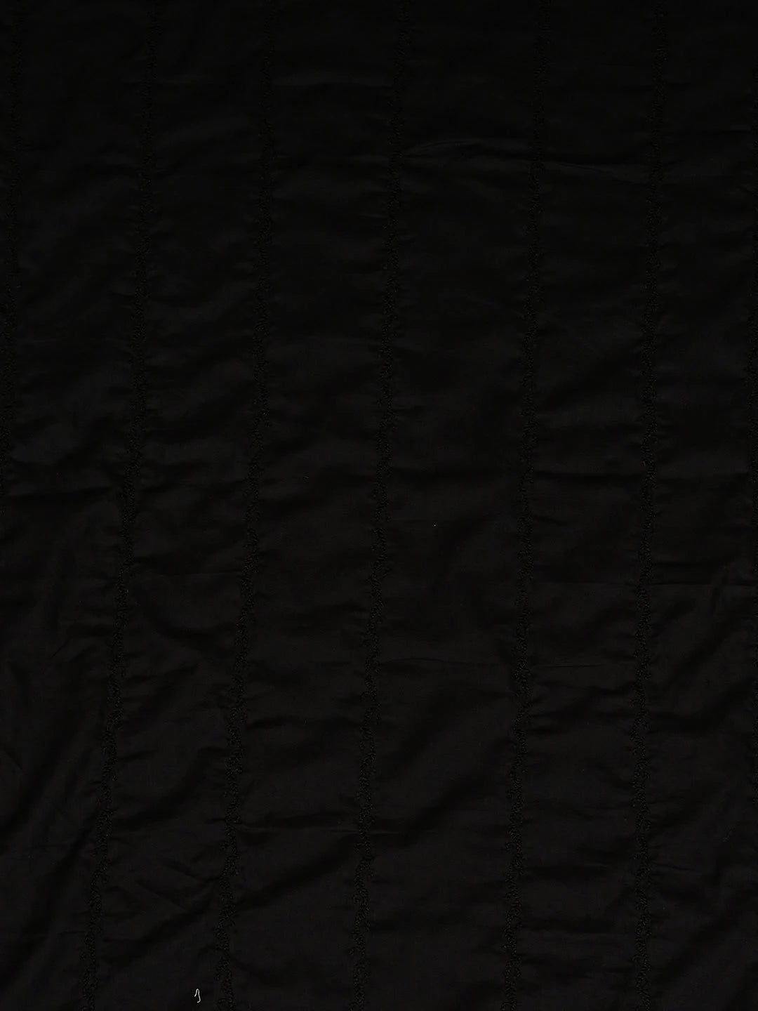 Ada Hand Embroidered Black Cotton Lucknowi Chikankari Unstitched Men's Kurta 01A919628