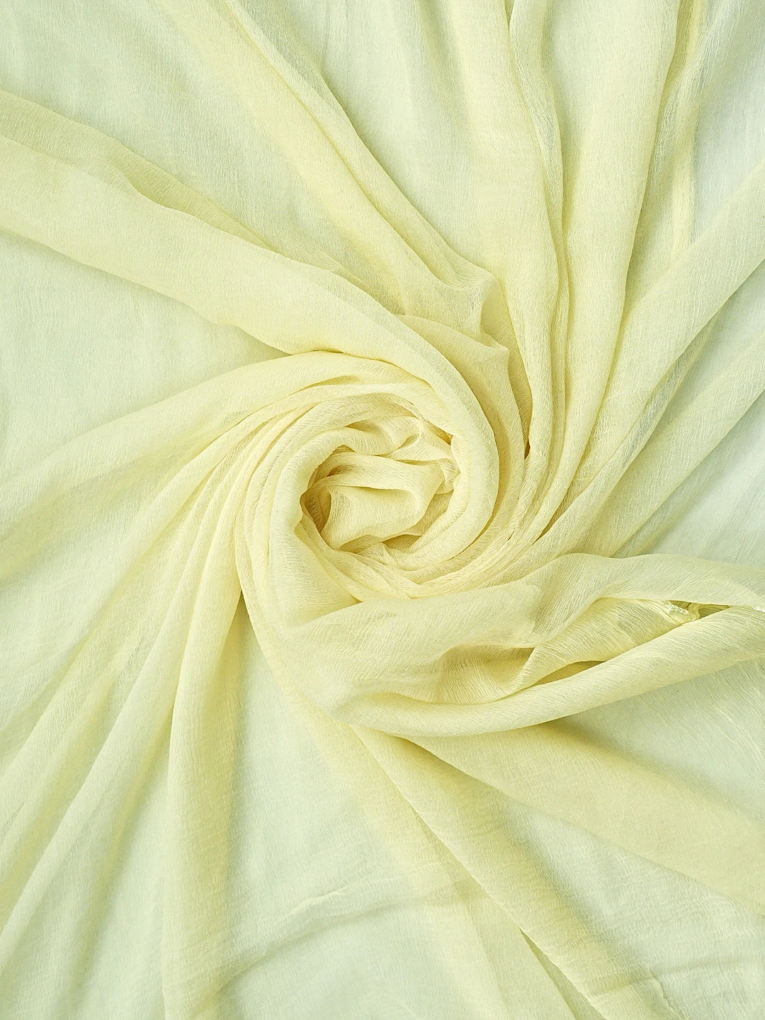 Ada Hand Embroidered Lemon Cotton Lucknowi Chikankari Unstitched Suit Piece 01A514338