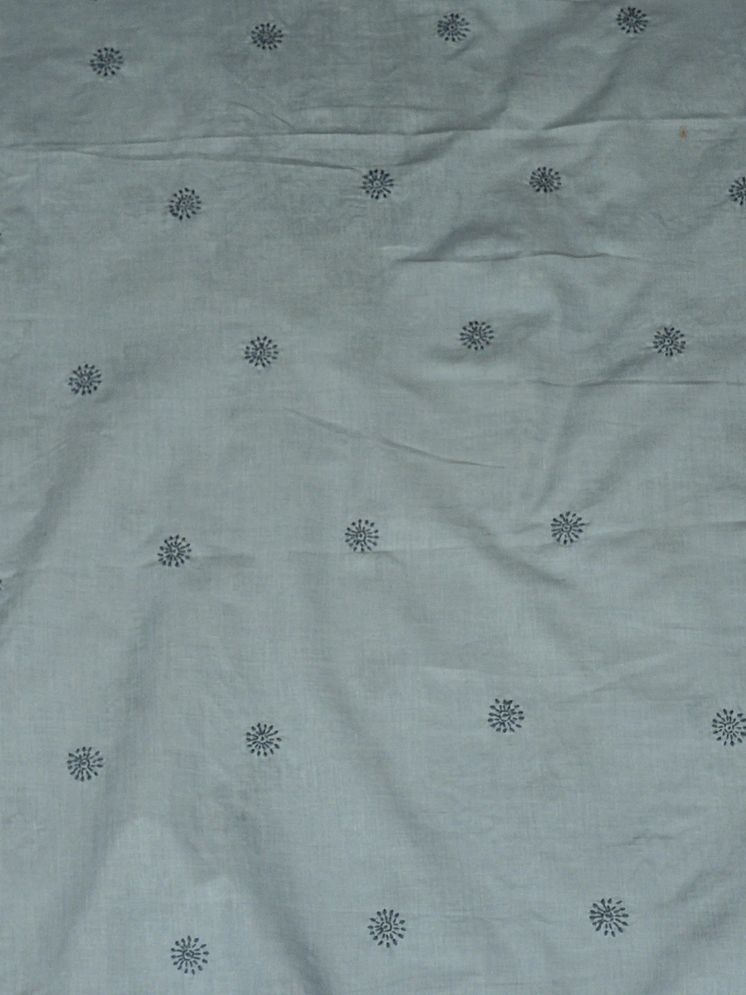 Ada Hand Embroidered Grey Cotton Lucknowi Chikankari Unstitched Men's Kurta 01A939726