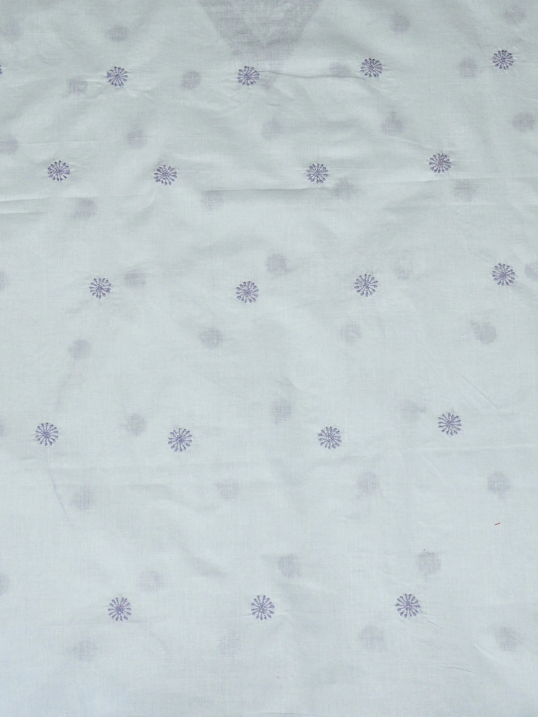 Ada Hand Embroidered Light Mauve Cotton Lucknowi Chikankari Unstitched Men's Kurta 01A939740