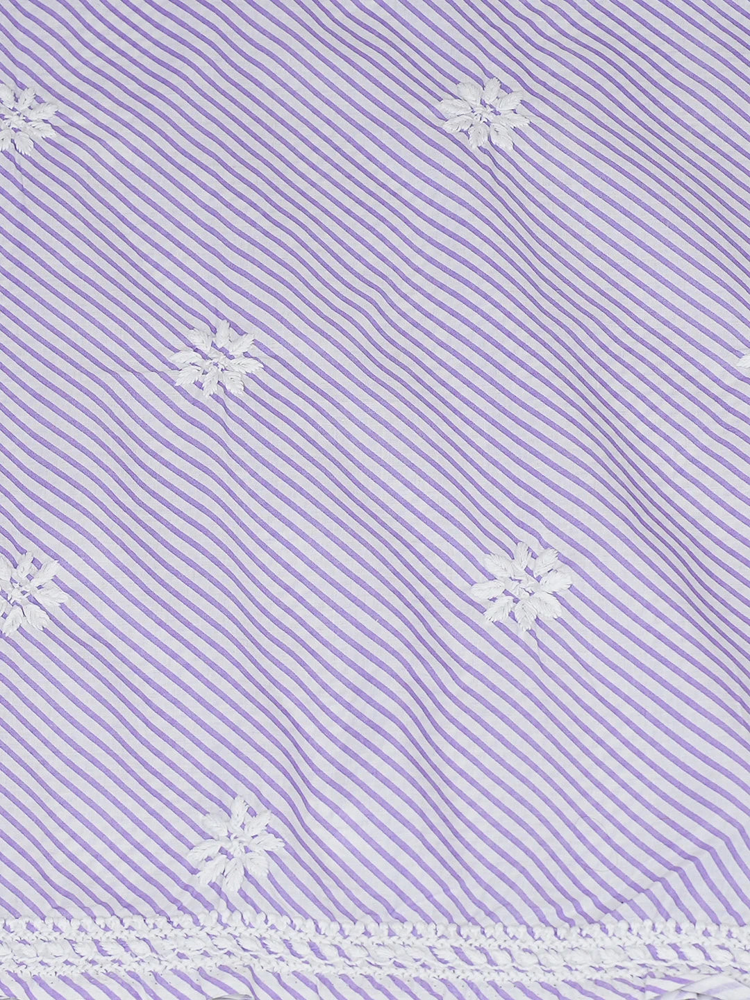 Ada Hand Embroidered Mauve Cotton Lucknowi Unstitched Chikankari Kurta 01A893401