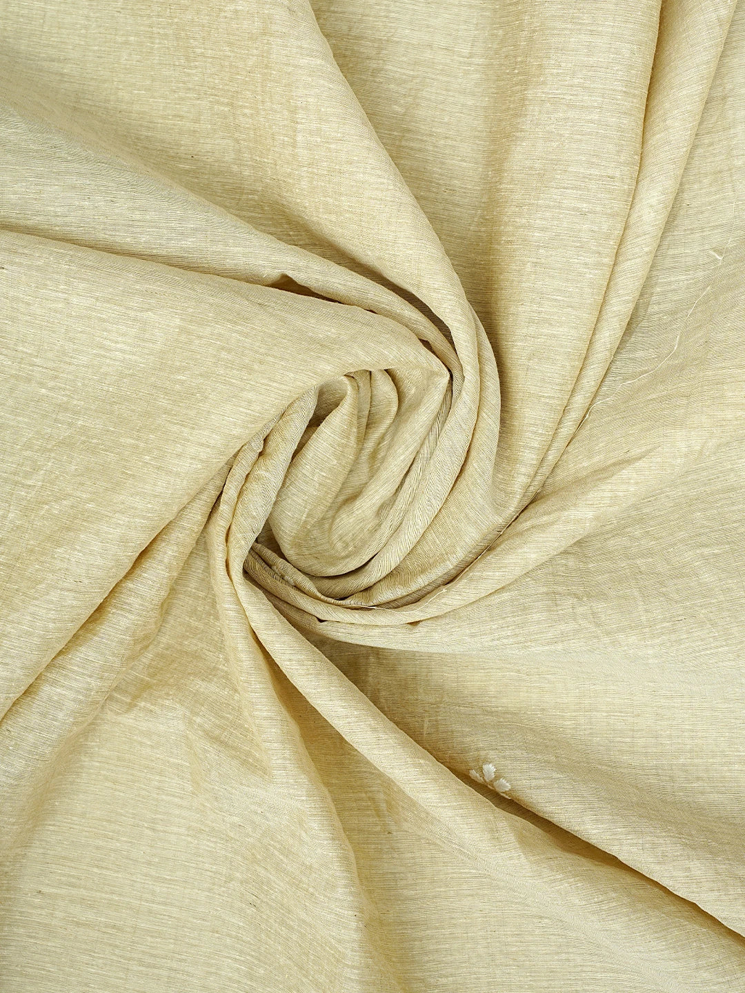 Ada Hand Embroidered Fawn Khadi Chanderi Lucknowi Chikankari Unstitched Kurta Dupatta Set 01A888685