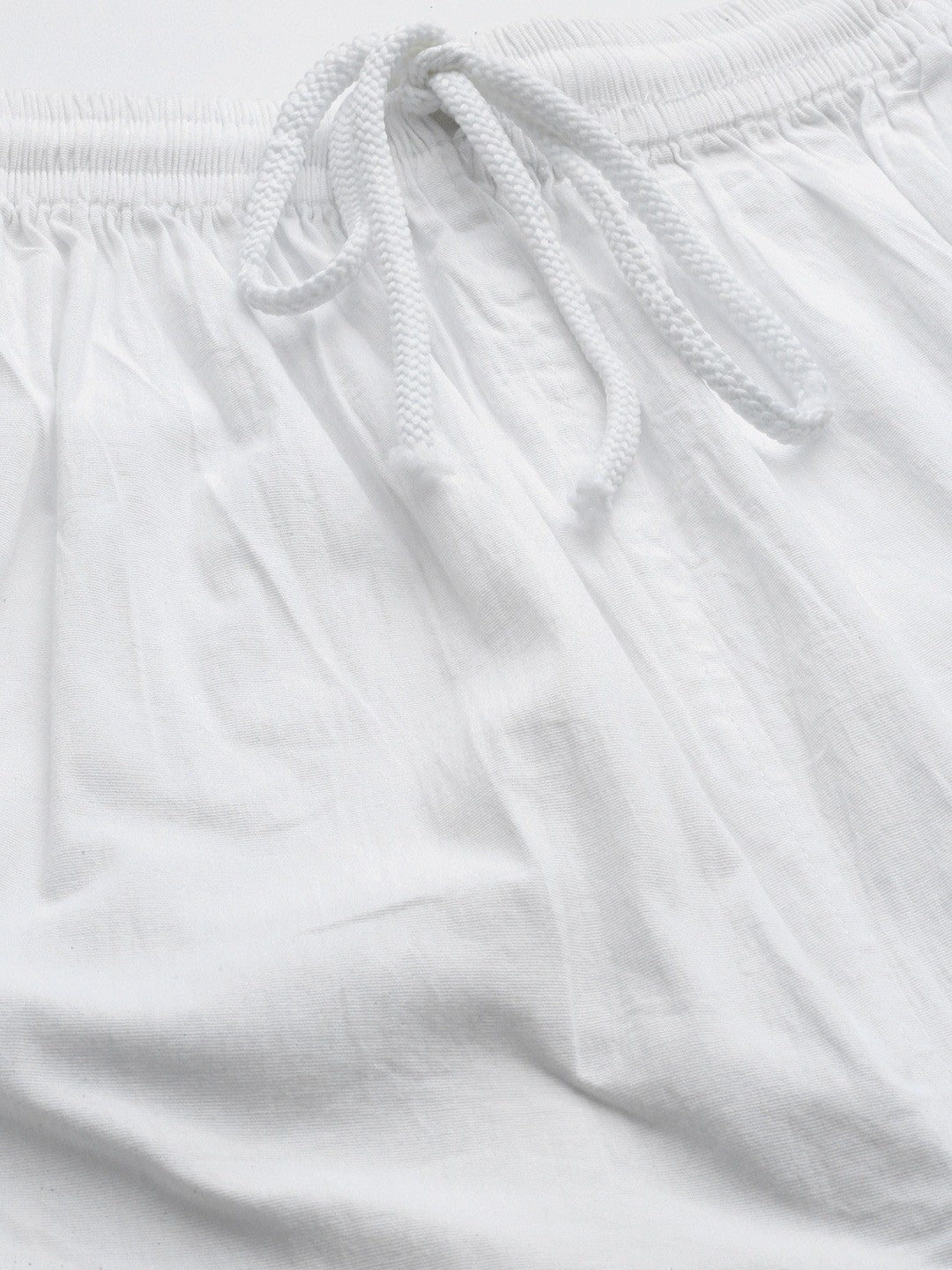 Ada Hand Embroidered White Cotton Lucknowi Chikankari Palazzo A711111