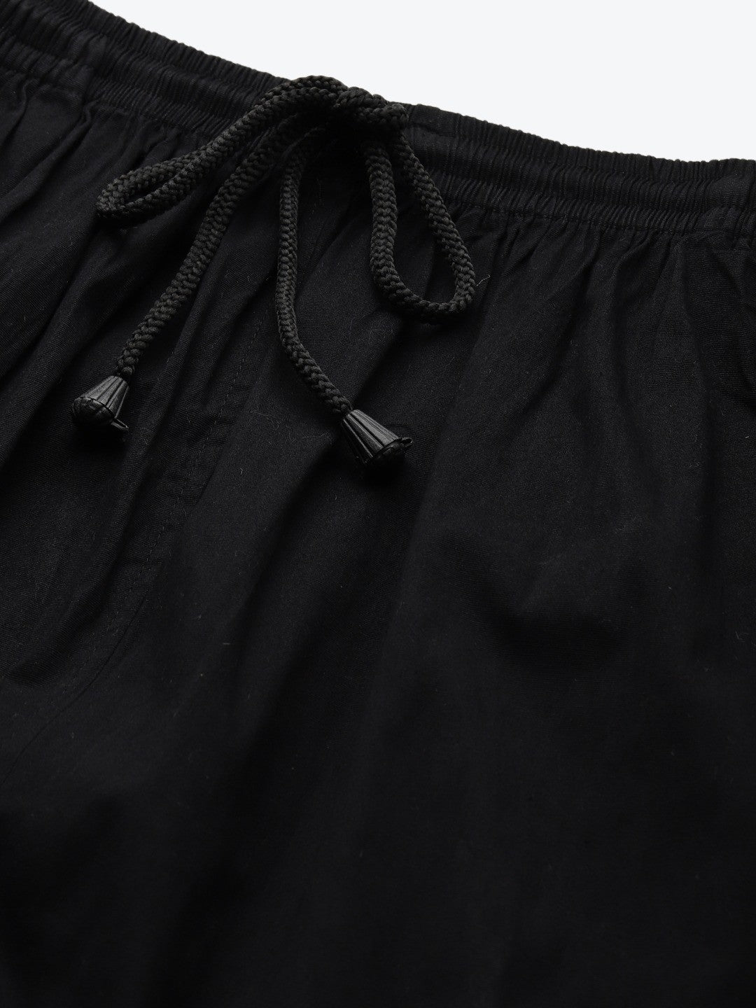Ada Hand Embroidered Black Cotton Lucknowi Chikankari Palazzo A711124