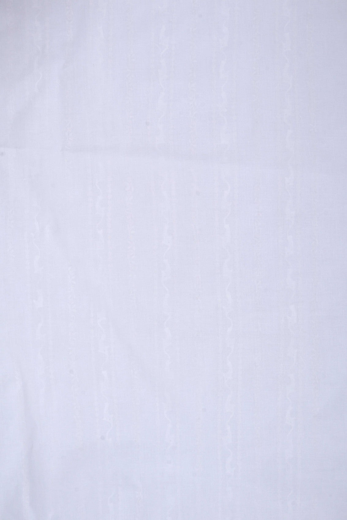 Ada Hand Embroidered White Cotton Lucknowi Chikankari Unstitched Men's Kurta Piece 01A227404