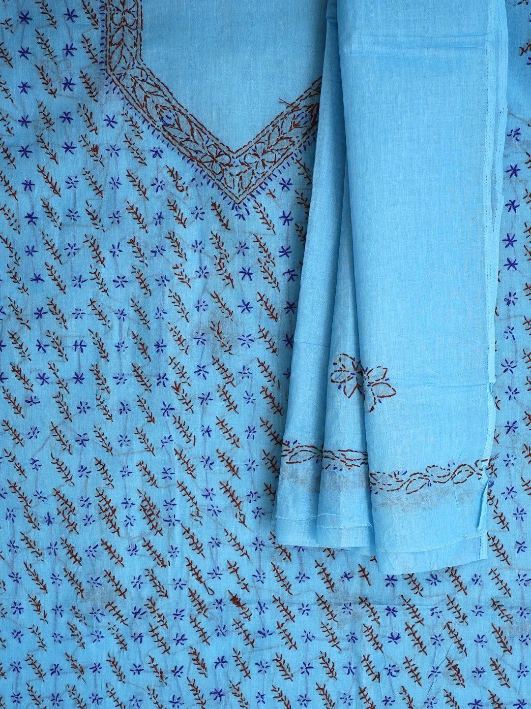 AdaHandEmbroideredBlueCottonLucknowiChikankariUnstitchedSuitPiece01A893893_4
