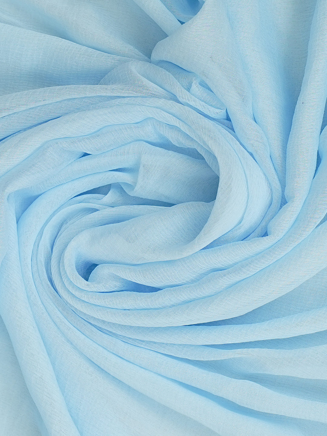 Ada Hand Embroidered Blue Cotton Lucknowi Chikankari Unstitched Suit Piece With Chiffon Dupatta 01A1025630_5