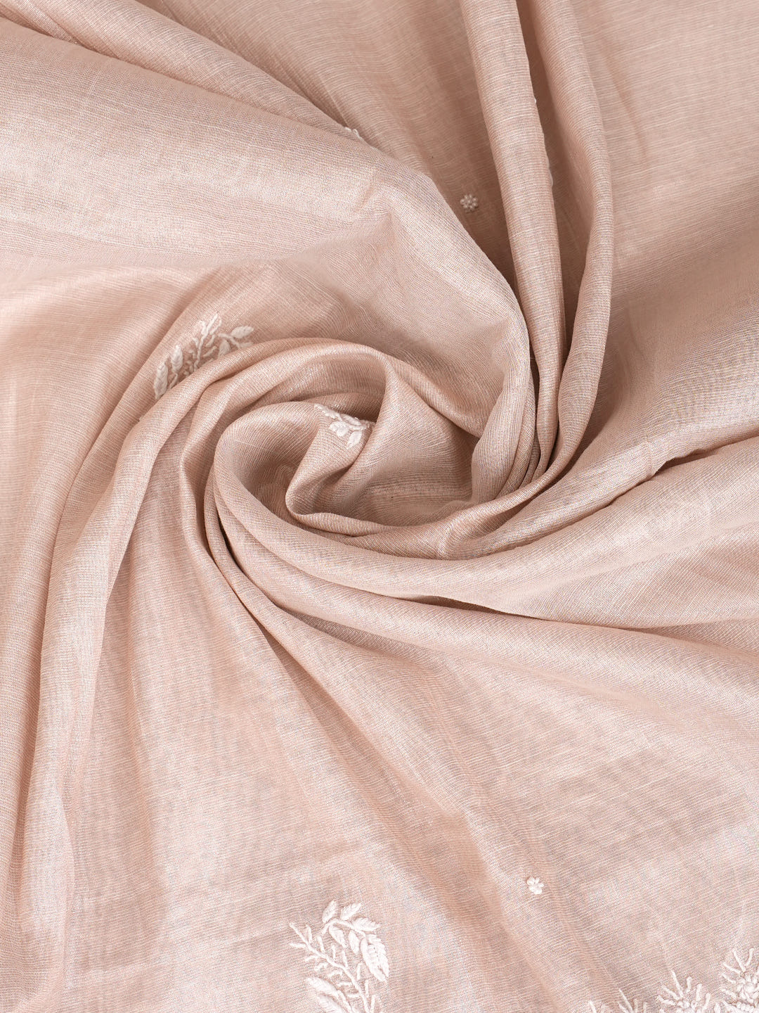 Ada Fawn Tissue Unstitched Kurta Dupatta_5
