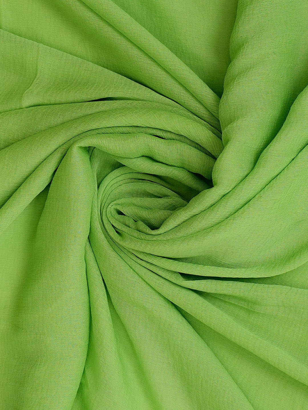 Ada Hand Embroidered Green Cotton Lucknowi Chikankari Unstitched Suit Piece 01A1019963_7