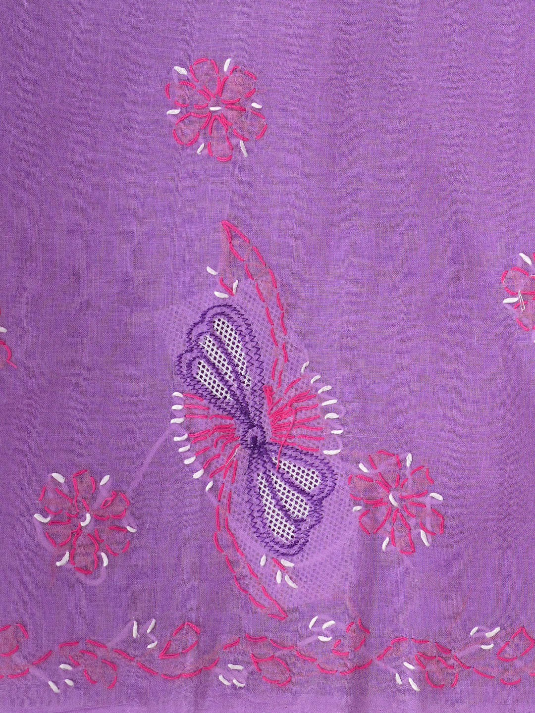 Ada Hand Embroidered Lavender Cotton Lucknowi Chikankari Unstitched Suit Piece 01A916011_7