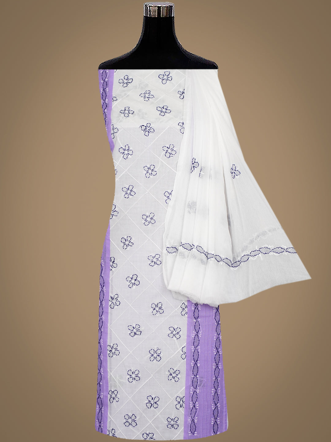 AdaHandEmbroideredLavenderCottonLucknowiChikankariUnstitchedSuitPieceWithChiffonDupatta01A953442_3