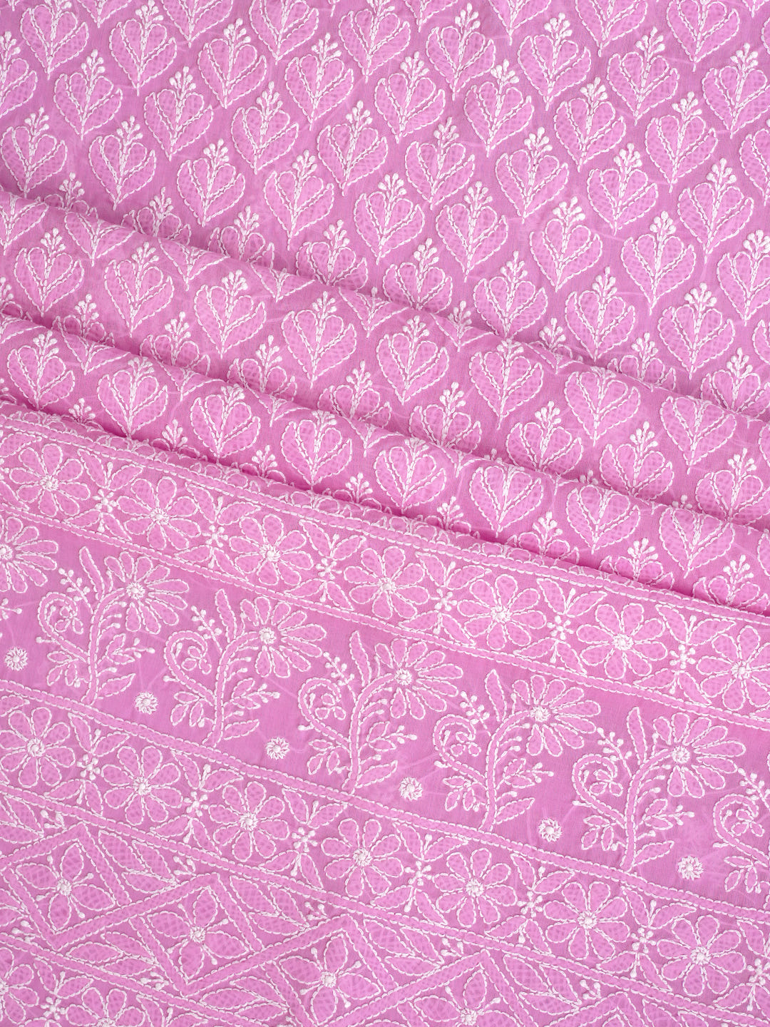 Ada Hand Embroidered Lavender Cotton Lucknowi Chikankari Unstitched Suit Piece With Chiffon Dupatta 01A972953_5