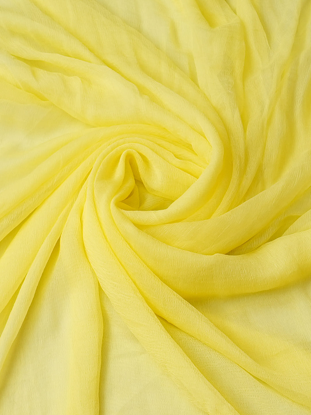 Ada Hand Embroidered Lemon Cotton Lucknowi Chikankari Unstitched Suit Set With Chiffon Dupatta 01A981311
