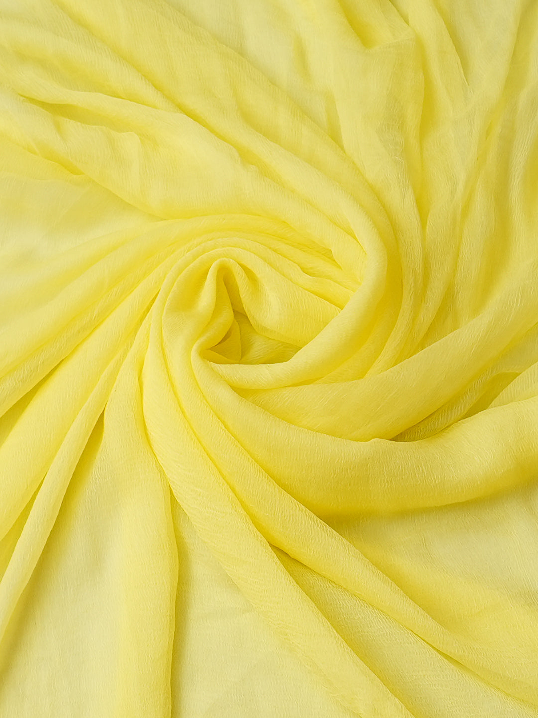 Ada Hand Embroidered Lemon Cotton Lucknowi Chikankari Unstitched Suit Set With Chiffon Dupatta 01A981311