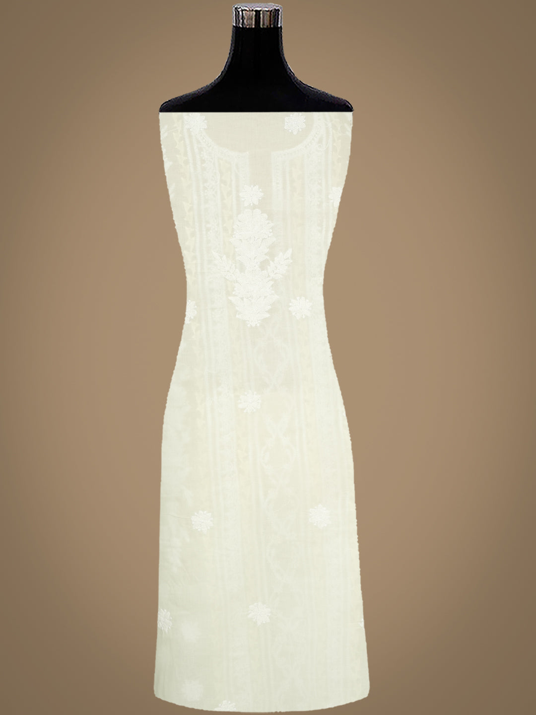 Ada Light Lemon Cotton Unstitched Suit with Chiffon Dupatta