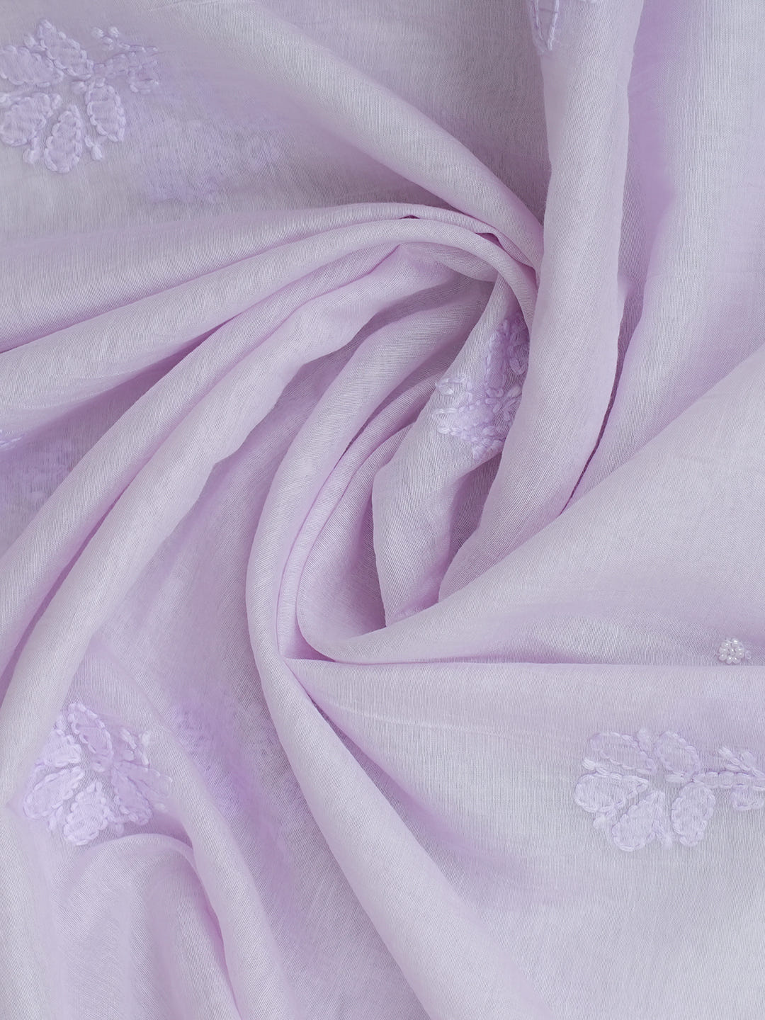 Ada Hand Embroidered Light Mauve Chanderi Lucknowi Chikankari Unstitched Suit Piece With Pearl Work 01A1025694_6