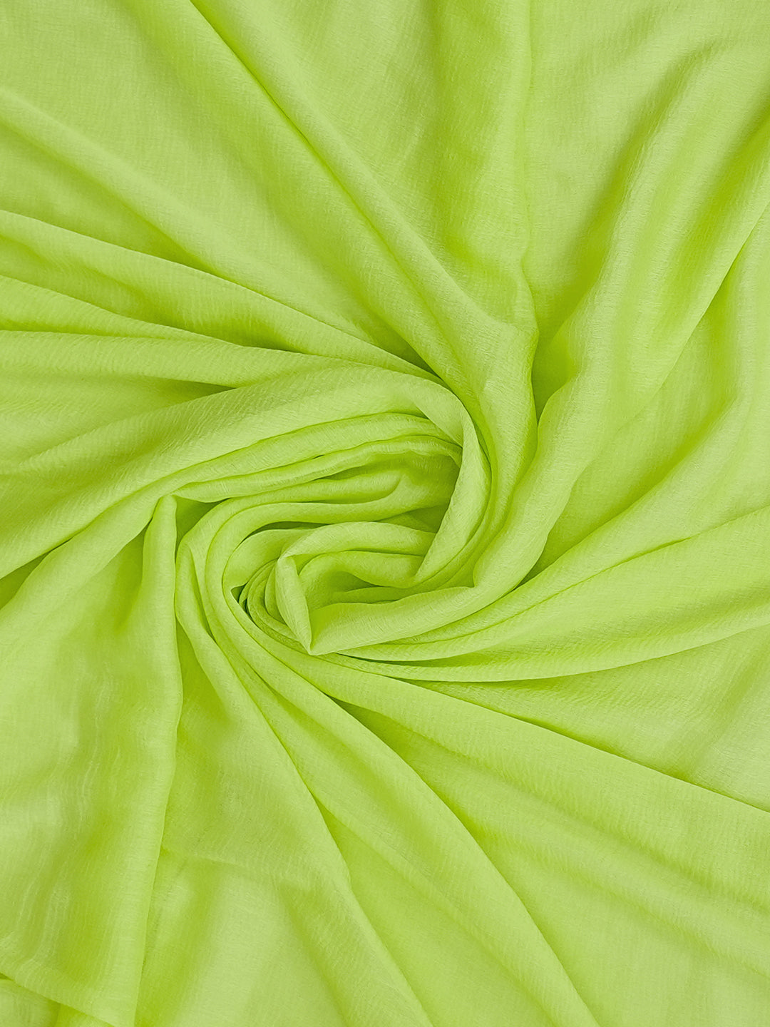 Ada Hand Embroidered Lime Green Cotton Lucknowi Chikankari Unstitched Suit Piece 01A992333