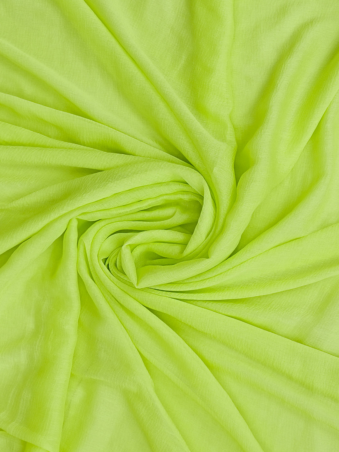 Ada Hand Embroidered Lime Green Cotton Lucknowi Chikankari Unstitched Suit Piece 01A992333