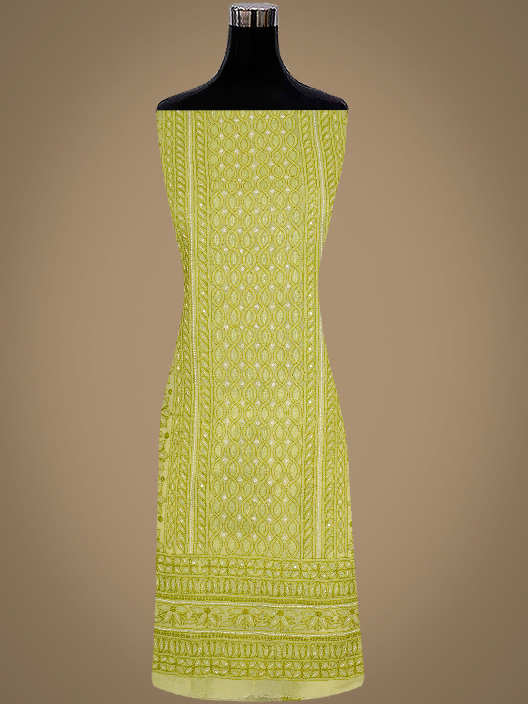 Ada Hand Embroidered Cotton Suit Piece for Women