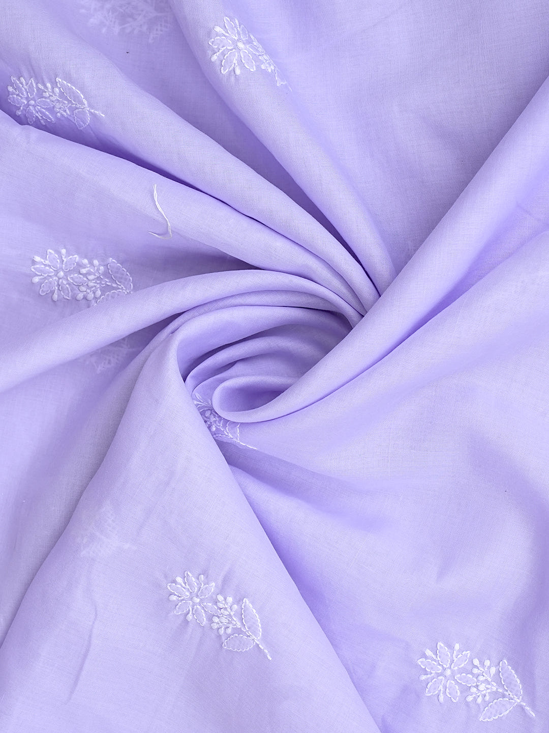 Ada Hand Embroidered Mauve Cotton Lucknowi Chikankari Unstitched Suit Piece 01A977447