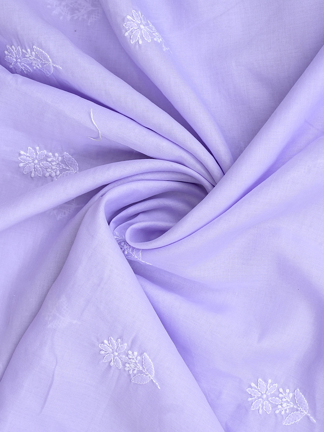 Ada Hand Embroidered Mauve Cotton Lucknowi Chikankari Unstitched Suit Piece 01A977447