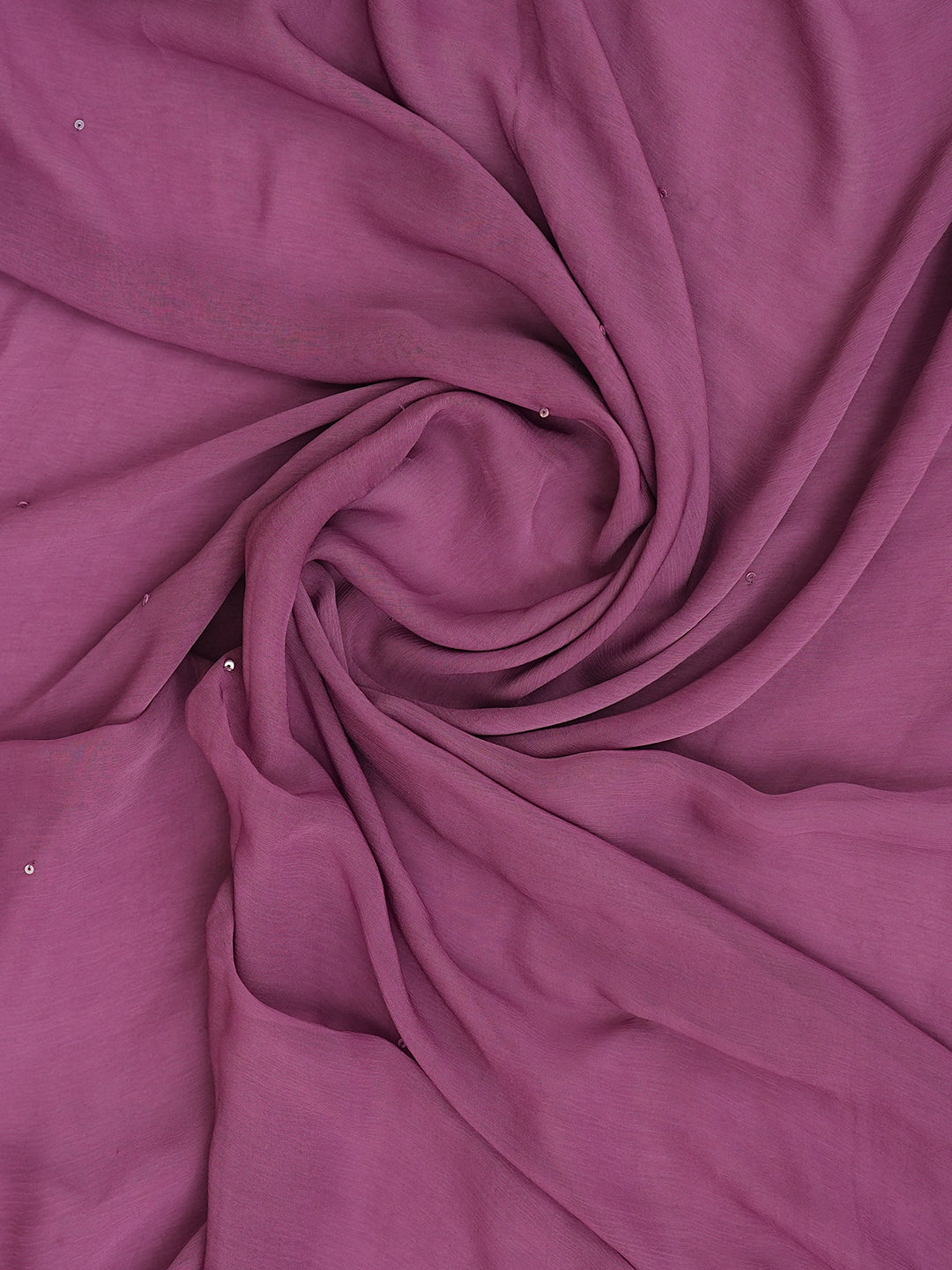 Ada Hand Embroidered Mauve Viscose Georgette Lucknowi Chikankari Unstitched Suit Piece With Cutdana Work 01A922564