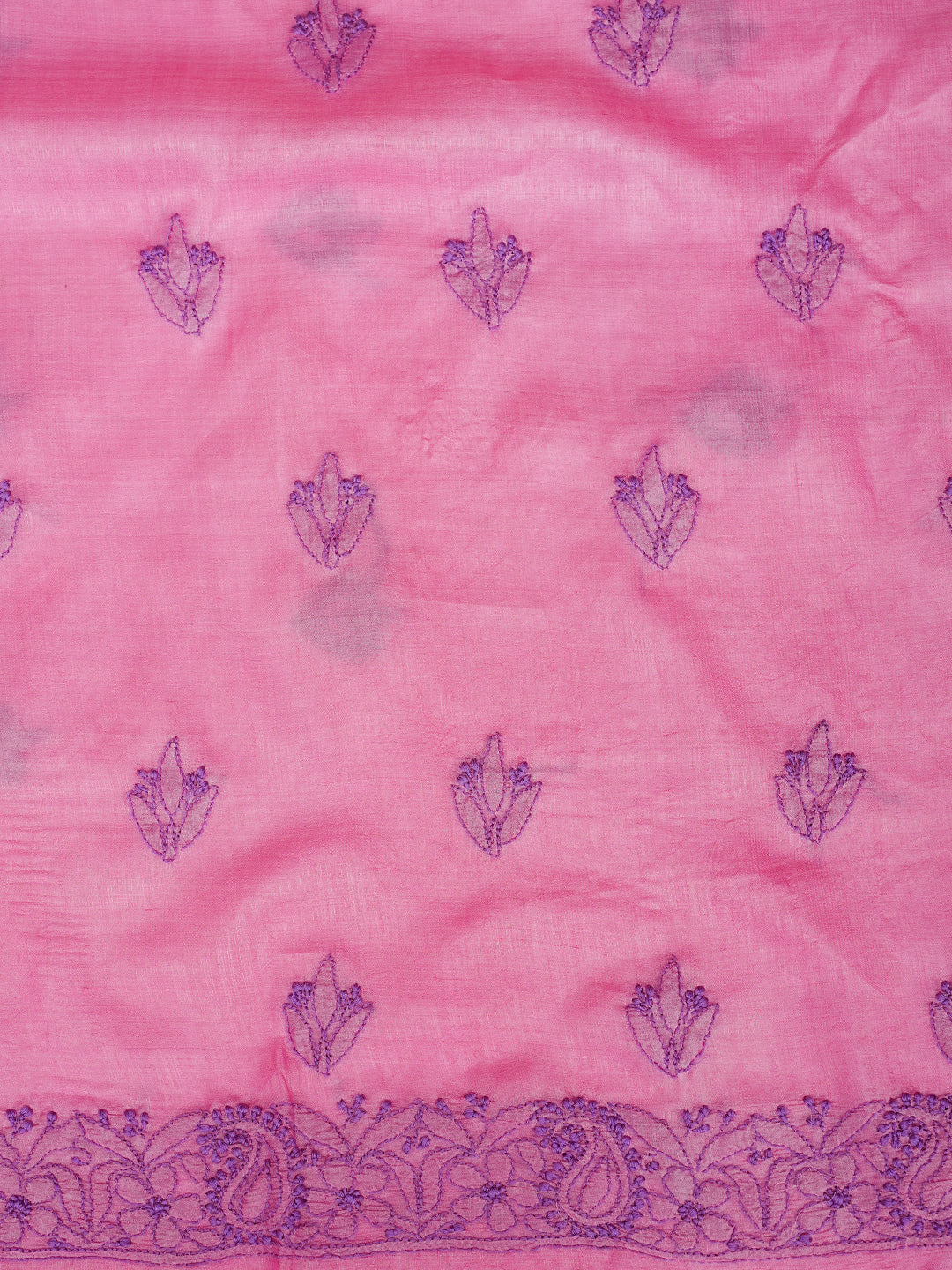 Premium Onion Pink Silk Suit Piece For Festive And Ethnic Wear