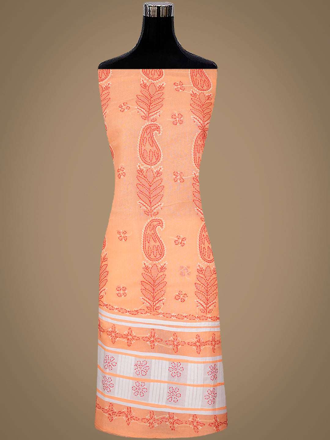 AdaHandEmbroideredPeachCottonLucknowiChikankariUnstitchedSuitPieceWithChiffonDupatta01A947682_1
