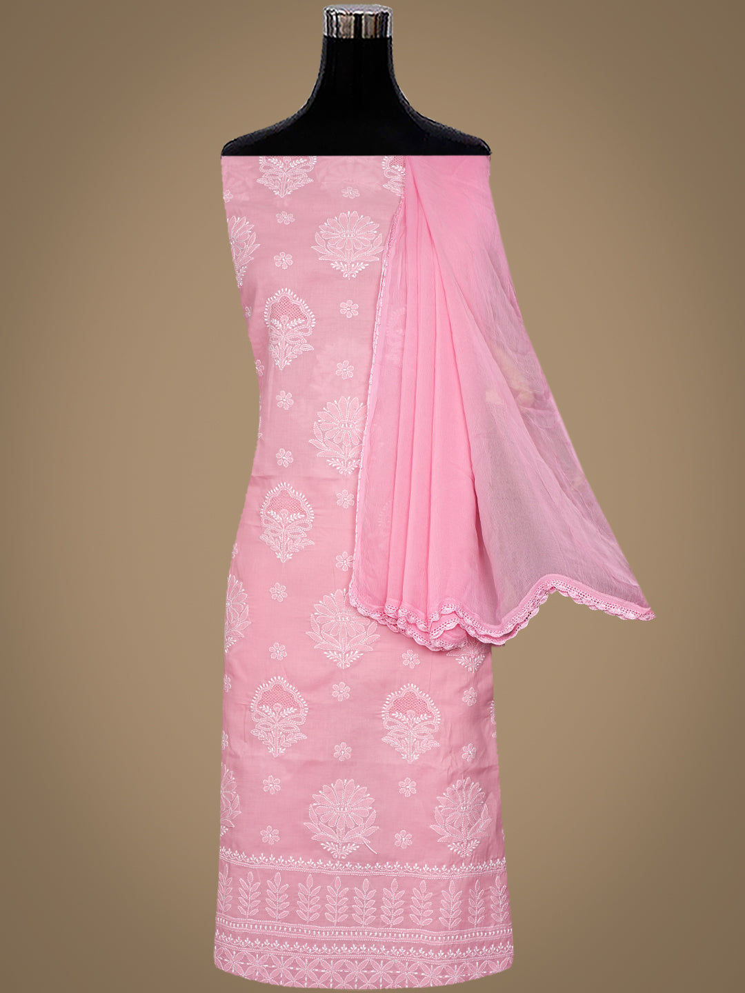 Ada Peach Cotton Unstitched Suit Set_4