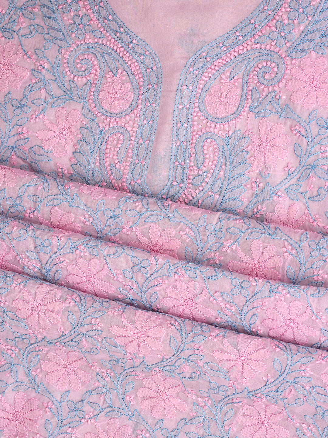 Ada Pink Cotton Unstitched Set Suit_6