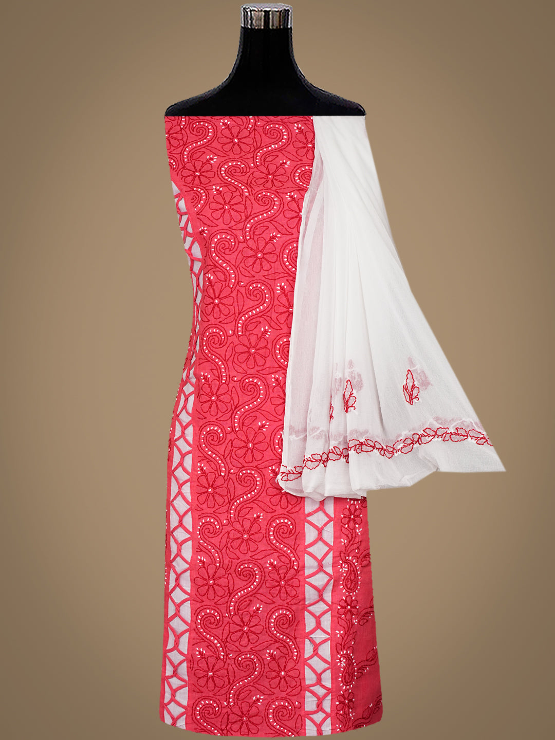 AdaHandEmbroideredRedCottonLucknowiChikankariUnstitchedSuitPieceWithChiffonDupatta01a905678_2
