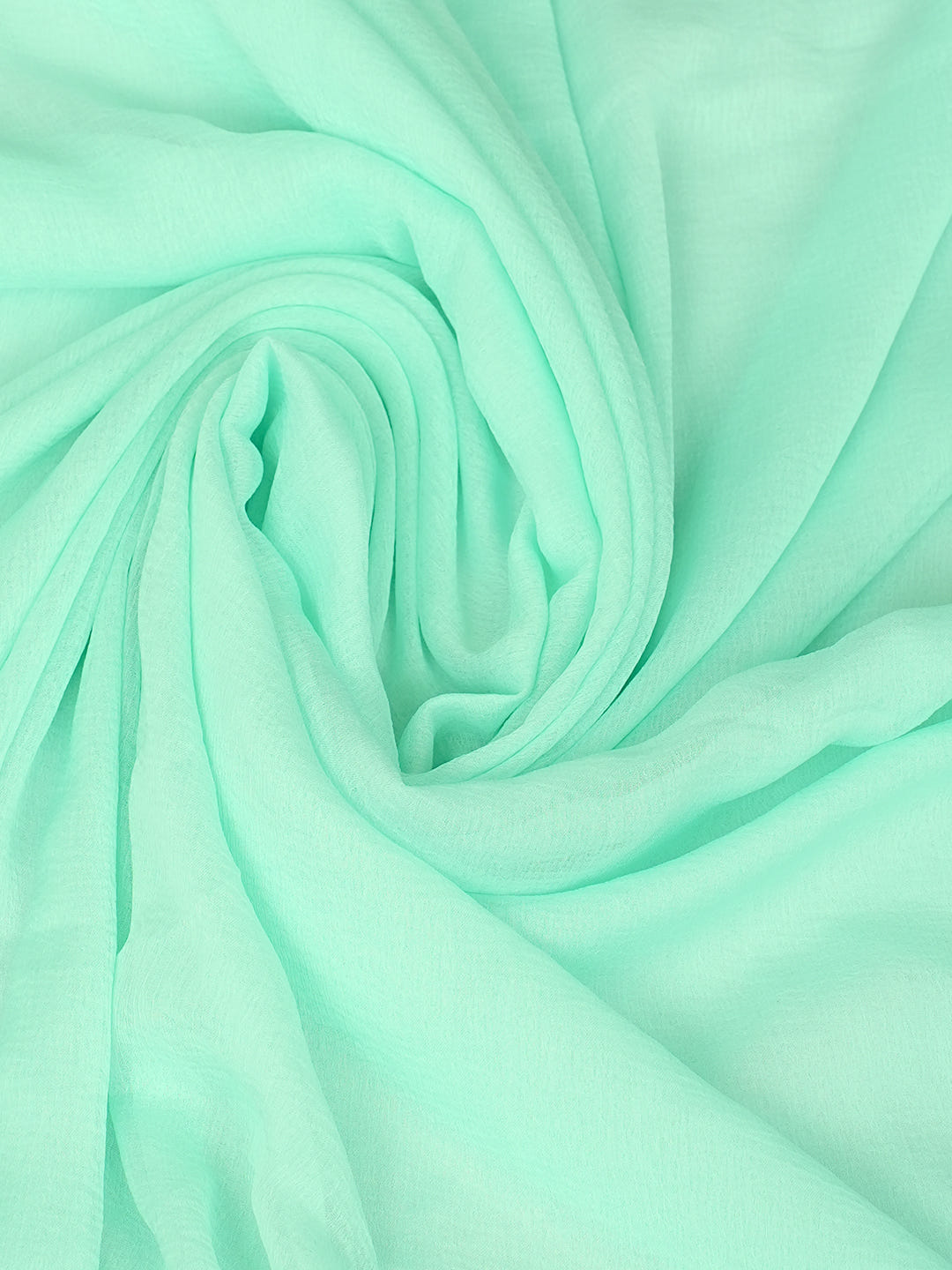 Ada Hand Embroidered Sea Green Cotton Lucknowi Chikankari Unstitched Suit Piece With Chiffon Dupatta 01A1001697_4